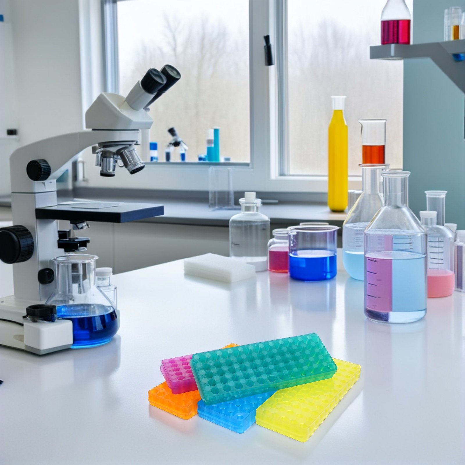 5 szt. plastikowych stojaków n – Centrifuge Tube Rack recenzja i cena